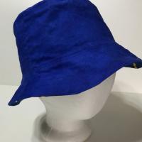 Los Angeles Rams Bucket Hat, Reversible to Blue, Sizes S-XXL, summer hat, fishing hat, floppy hat, ponytail hat, handmade