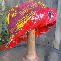 Washington Commanders / Capitals Bucket Hat, Handmade, Reversible, Sizes up to 4XL, fishing hat, sun hat, floppy hat, ponytail hat, hockey, football