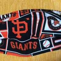SF 49ers & Giants Small Reversible Face Mask
