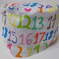 Bilingual Reversible Unisex scrub cap, tie back