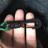 Swivel hook clip for keys, etc.