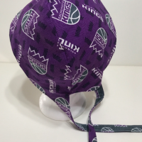 Purple print is multidirectionla, with logos facing different directions