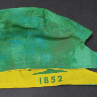 Reversible Unisex Oakland City Flag 1852 scrub cap, tie back