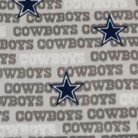 3” wide Dallas Cowboys hair tie, headband, pin up, self tie, scarf, neckerchief, retro, rockabilly, handmade
