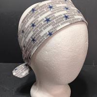 3” wide Dallas Cowboys hair tie, headband, pin up, self tie, scarf, neckerchief, retro, rockabilly, handmade