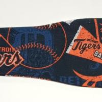 3” Wide Detroit / Michigan sports teams headbands, hair ties, scarf, Tigers, Lions, Pistons, Red Wings, handmade