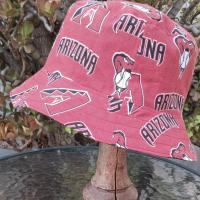 Arizona Diamondbacks Bucket Hat, Throwback, Reversible, Sizes up to 4XL, handmade, fishing hat, ponytail hat, sun hat, floppy hat