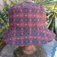 Geometic "SH*T" Print Bucket Hat, Reversible to Black, S-XXL, summer hat, sun hat, floppy hat, funny sassy gift for friend