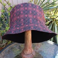 Geometic "SH*T" Print Bucket Hat, Reversible to Black, S-XXL, summer hat, sun hat, floppy hat, funny sassy gift for friend