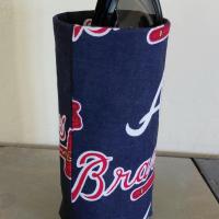 Atlanta Braves Upright Eyeglass Holder, Handmade, Weighted, Glasses Case, Glasses Stand, Eyeglasses Cup, Gift for Braves fan