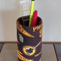 San Diego Padres Upright Eyeglasses Holder, Handmade, Weighted, Glasses Case, Glasses Stand, Eyeglasses Cup, Gift for Padres fan