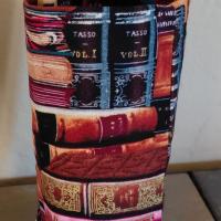 Book Theme Upright Eyeglasses Holder, Reading Glasses Stand, Eyeglasses Cup, Weighted Fabric Eyeglass Keeper, Book Lover Gift, Handmade