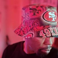 San Francisco 49ers Bucket Hat, Red, Handmade, Reversible, Unisex Sizes up to 4XL, summer fishing hat, sun hat, floppy hat, ponytail hat, adults or children