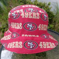 San Francisco 49ers Bucket Hat, Red, Handmade, Reversible, Unisex Sizes up to 4XL, summer fishing hat, sun hat, floppy hat, ponytail hat, adults or older children
