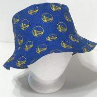 Golden State Warriors Bucket Hat, GSW, Reversible, Unisex Sizes S-XXL, summer fishing hat, sun hat, floppy hat, adults or older children, handmade