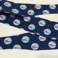 3” wide Philadelphia 76ers headband, hair wrap, hair tie, pin up style, self tie, scarf, retro, rockabilly, handmade