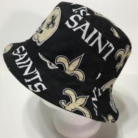New Orleans Saints bucket hat, side view