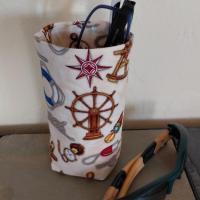 Boat Nautical Eyeglasses Holder, Glasses Stand, Glasses Holder, Weighted Stand-up Glasses Pouch, Boat Lover Gift