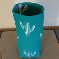 Cactus Eyeglasses Holder, Glasses Stand, Glasses Holder, Mom Gift, Weighted Stand-up Glasses Pouch, Cactus Lover Gift