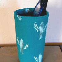 Cactus Eyeglasses Holder, Glasses Stand, Glasses Holder, Mom Gift, Weighted Stand-up Glasses Pouch, Cactus Lover Gift