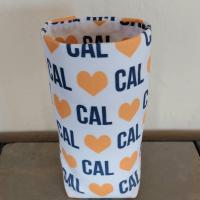 California Upright Eyeglasses Holder, Handmade, Weighted Glasses Case, Glasses Stand, Eyeglasses Cup, Gift for California fan, football