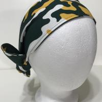 3” Wide Oakland A’s headband, self tie, Oakland Athletics, pin up style, scarf, bandana, retro style, handmade