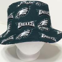 Phillies & Eagles Bucket Hat, Reversible, Philadelphia Teams, Adult Unisex Sizes S-XXL, cotton, summer fishing hat, sun hat, floppy hat