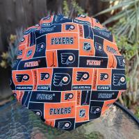 Bouffant Reversible Philadelphia Phillies / Flyers scrub cap, adjustable, nurse, technician, doctor, food service, handmade