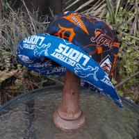 Detroit Lions / Tigers Bucket Hat, Handmade, Reversible, Sizes up to 4XL, Michigan sports, summer hat, fishing hat, sun hat, floppy hat, ponytail hat