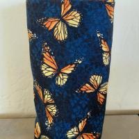 Monarch Eyeglass Holder, Glasses Stand, Eyeglasses Case, Weighted Stand-up Glasses Pouch, Butterfly Lover Gift