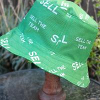 SELL the Team Bucket Hat, Reversible to Green & White Drums, Unisex Sizes up ot 4XL, Oakland, floppy hat, sun hat, adults and older children