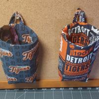 Detroit Tigers Hanging Eyeglasses Pouch, Handmade, Glasses Case, Glasses Stand, Eyeglasses Cup, Glasses Holder, Gift for Detroit Tigers fan, baseball