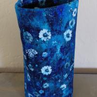 Wildflower Eyeglasses Holder, Floral Glasses Stand, Glasses Holder, Mom Gift, Weighted Stand-up Glasses Pouch, Flower Lover Gift