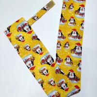 Penguins Stethoscope Cover, Christmas stethoscope sleeve. Great gift for nurse, EMT, doctor, veterinarian or student.