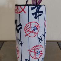 New York Yankees Upright Eyeglasses Holder, Handmade, Weighted, Glasses Case, Glasses Stand, Eyeglasses Cup, Gift for Yankees fan
