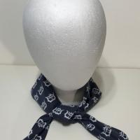 3” Wide Old English D headband, hair wrap, pin up, hair tie, scarf, neckerchief, retro, rockabilly, 100% cotton