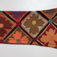 3” Wide Kaffe Fassett Antwerp Flowers print headband, self tie, hair wrap, head wrap, pin up style, hair tie, retro style, rockabilly, scarf