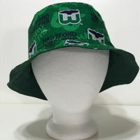 Hartford Whalers Bucket Hat, Reversible, Sizes S-XXL, Cotton, Handmade, summer hat, fishing hat, sun hat, floppy hat