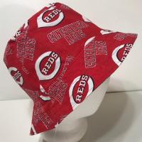 Cincinnati Reds / Dayton Dragons Bucket Hat, Reversible, Sizes up to 4XL, handmade, fishing hat, ponytail hat, sun hat, floppy hat