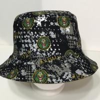 US Army Bucket Hat, Reversible, Military Theme, Handmade, Sizes up to 4XL, cotton, floppy hat, fishing hat, sun hat, gift for army veteran