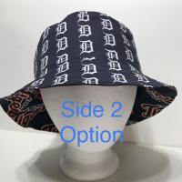 Detroit Tigers Bucket Hat, Old English D, Reversible, Unisex  Sizes, S-XXL, Cotton, baseball, fishing hat, sun hat, floppy hat, handmade