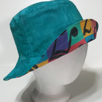 Music Theme Bucket Hat, Multicolor, Music Notes, Reversible, S-XXL, adults or older children, summer hat, fishing hat, sun hat, floppy hat