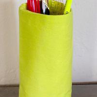 Neon Color Upright Eyeglasses Holder, Handmade, Glasses Stand, Eyeglass Cup, Weighted, Fabric Eyeglass Keeper, Bright Glasses Case