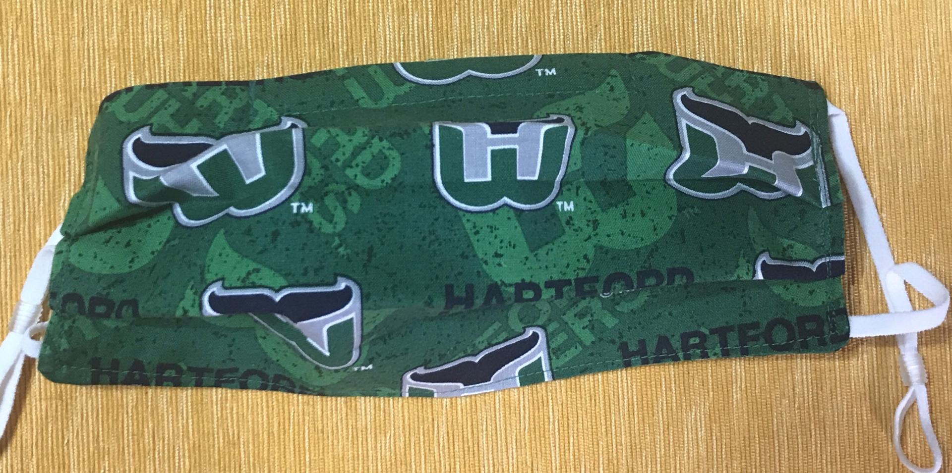 Hartford Whalers UConn Huskies Reversible Face Mask