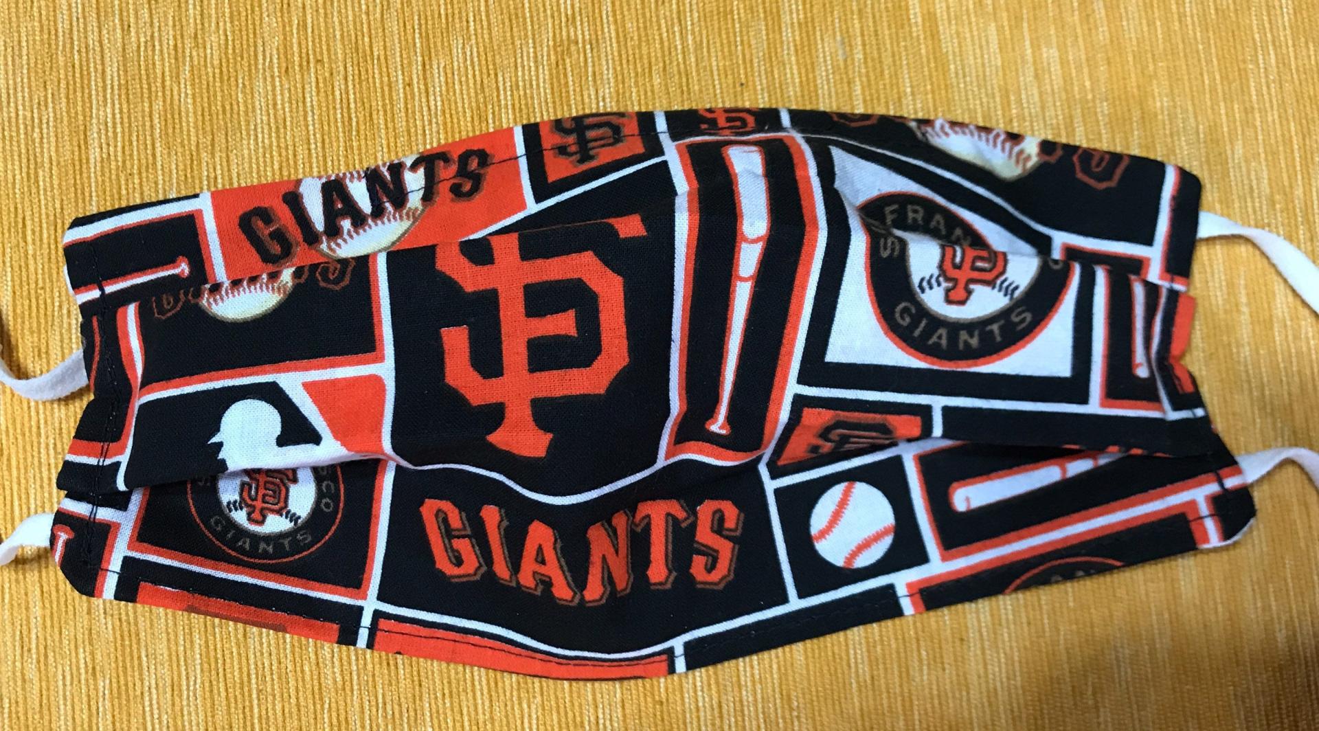 SF 49ers & Giants Small Reversible Face Mask