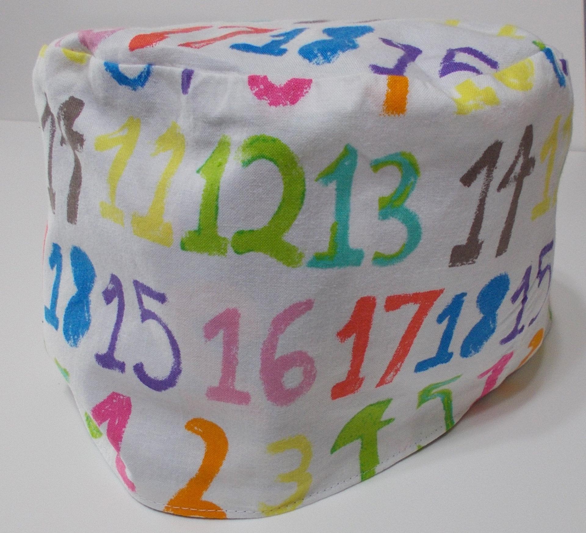 Bilingual Reversible Unisex scrub cap, tie back