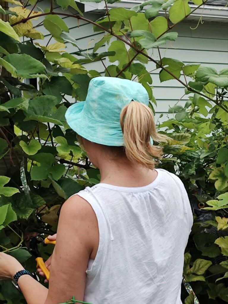 Aqua / White Reversible Watercolor Floral Bucket Hat, Sizes up to 4XL, Multicolor Summer Flowers, Sun Hat, Floppy Hat, Tropical Hat