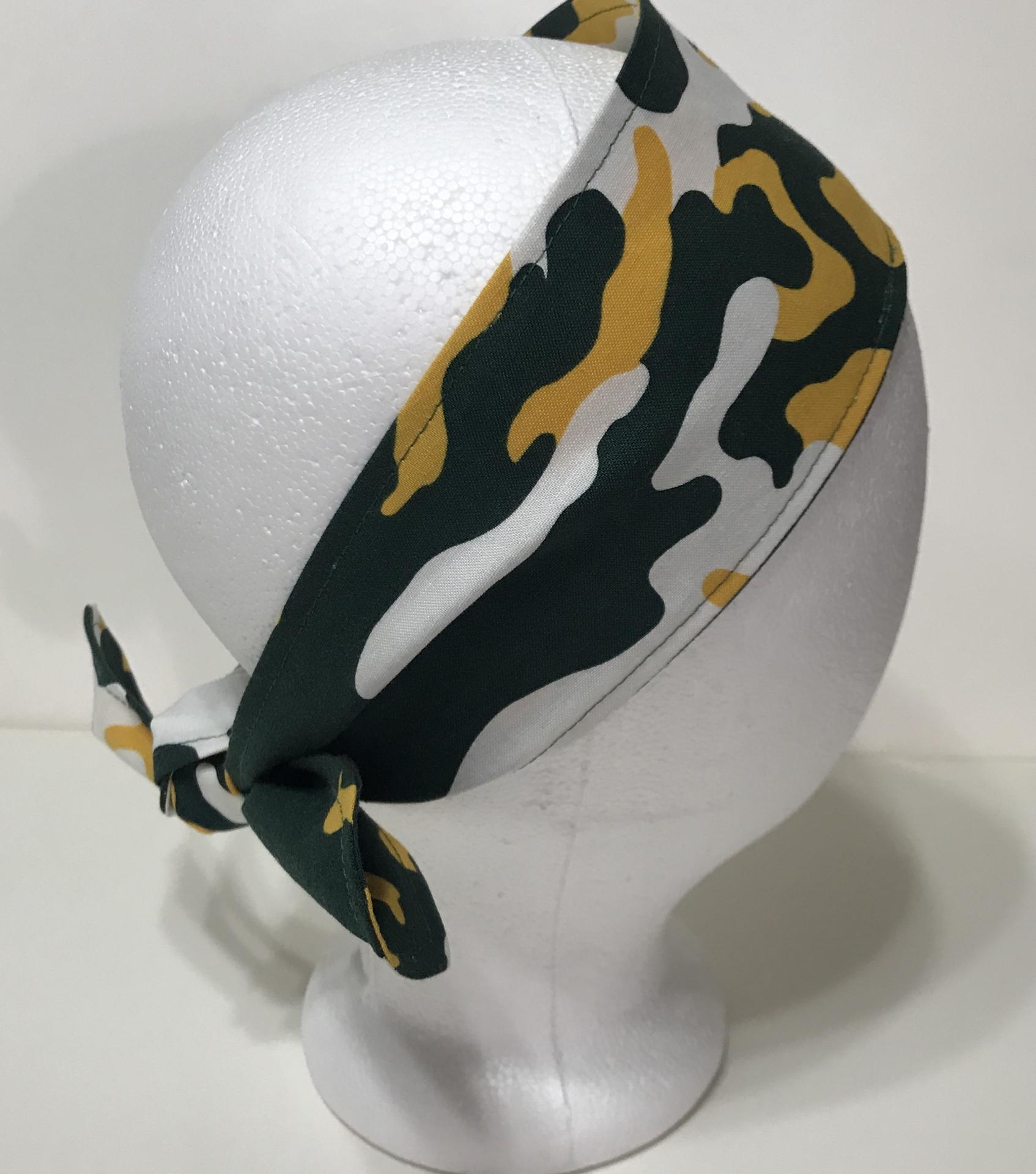 3” Wide Oakland A’s headband, self tie, Oakland Athletics, pin up style, scarf, bandana, retro style, handmade