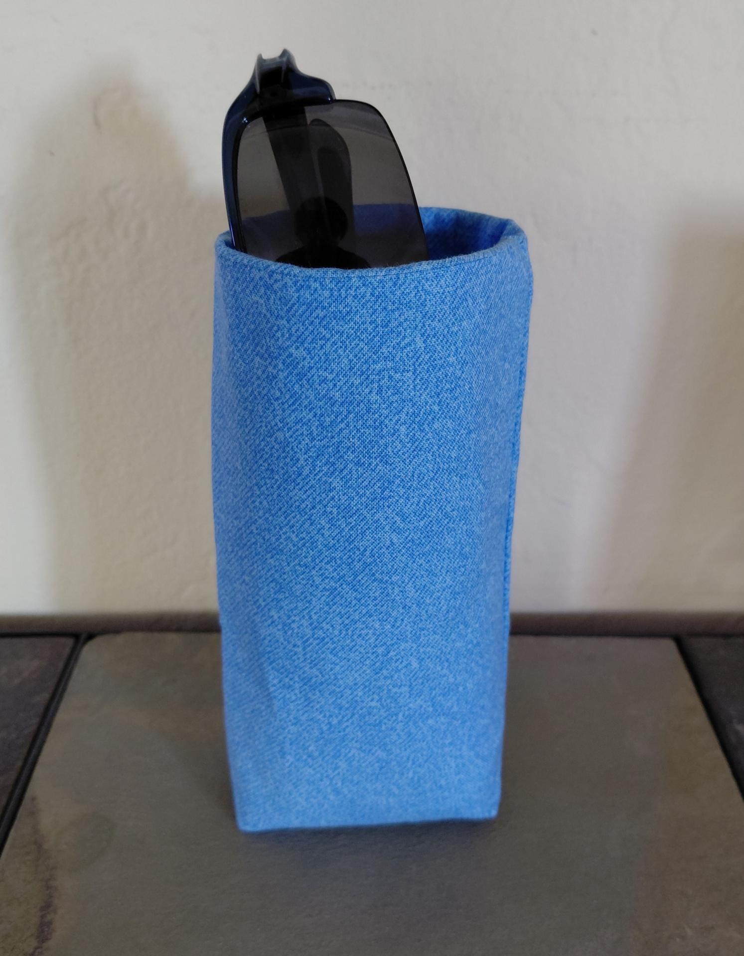 Bright Colors Upright Eyeglasses Holders, Glasses Stand, Eyeglass Cup, Weighted, Fabric Eyeglass Keeper, Bright Glasses Case, Handmade