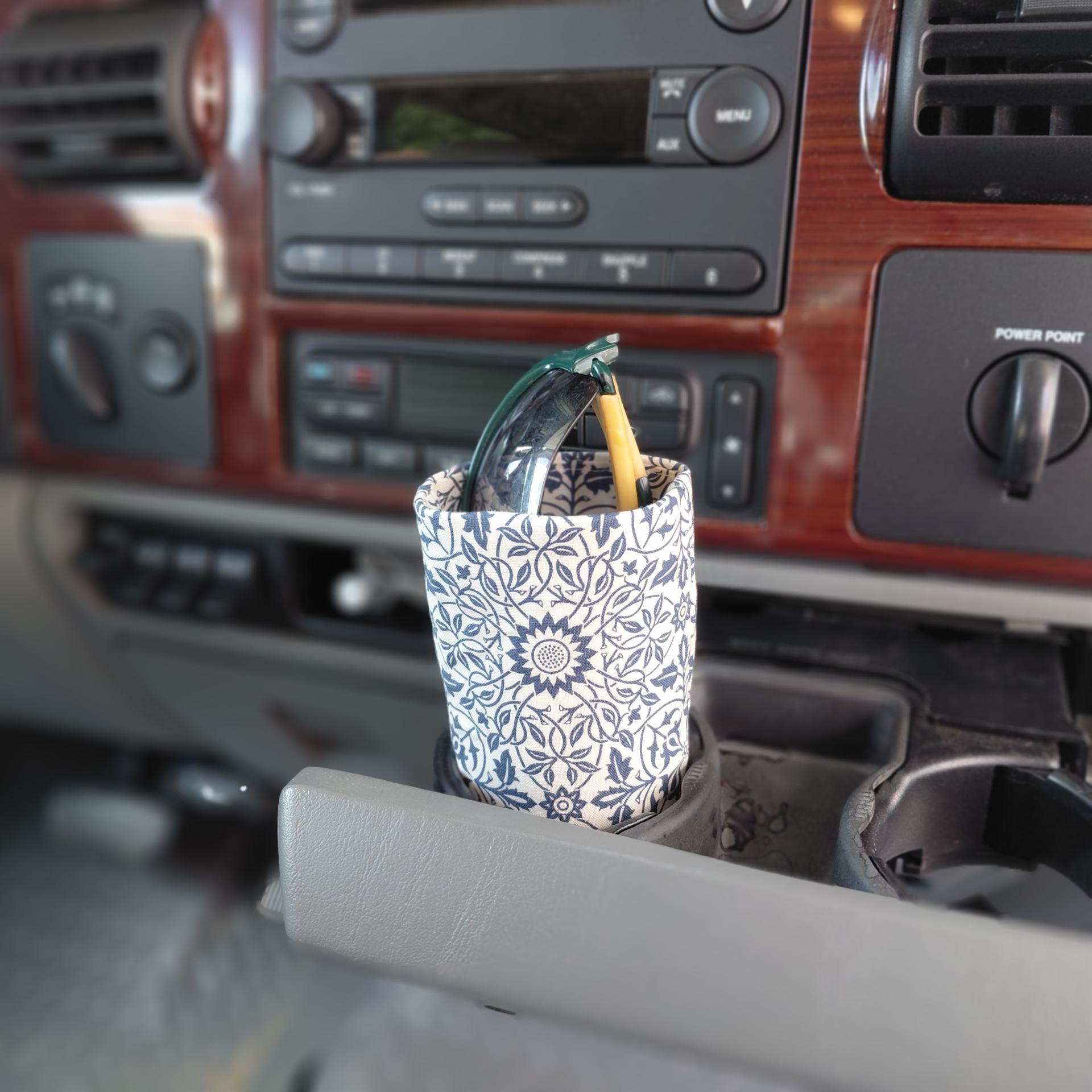 Bright Colors Upright Eyeglasses Holders, Glasses Stand, Eyeglass Cup, Weighted, Fabric Eyeglass Keeper, Bright Glasses Case, Handmade